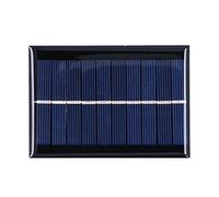 Feuille époxy solaire de silicium polycristallin de panneau solaire de 1W 5V pour la lumière solaire extérieure d'avions de navires