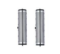 Feuille Et Couteau De Rechange Premium Compatible For Andis TS1 TS2 | Ensemble, Accessoires De Rasoir Électrique For Barbier, Rasoir À Grille(2Pcs Silver Foil)