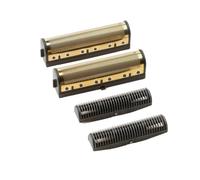Feuille Et Couteau De Rechange Premium Compatible For Andis TS1 TS2 | Ensemble, Accessoires De Rasoir Électrique For Barbier, Rasoir À Grille(Gold Foil Set)