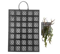 Feuille Fern Staghorn - Cadre de Vertical en Bois Massif | Panneau de Montage décoratif avec Construction Solide, Affichage orchidée platycerium pour Jardin intérieur Maison Salon Balcon p