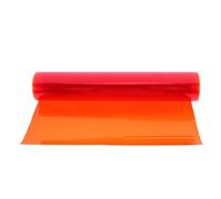 Feuille Filtrante à Gel Orange Pet pour Éclairage Vidéo 66mm | Découpe Facile, Surface Lisse Translucide, pour Concerts et Tournages, 1 Film Photo