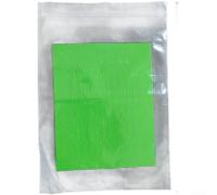 Feuille flottante en mousse EVA pour pêche à la mouche avec contours du corps d'insectes préformés et structure résistante à l'eau (vert)