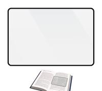 Feuille grossissante de Page - Feuilles en PVC Souple, lentille Optique Plate légère | lentille en Verre, Livre d'agrandissement, Livres, Cartes, Fournitures de Bureau, loupe pour la Lecture