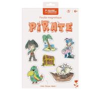 Feuille Magnetique Pirate