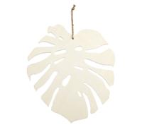 Feuille Monstera En Bois 35 X 34 Cm Ep.3 Mm