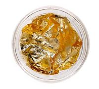 Feuille Ongles Flocons Paille