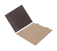 Feuille PEI Acier À Ressort PEI, Plaque de Construction Magnétique 305X305, Revêtement 2 Faces, Plaque de Construction en Métal pour Pla ABS PETG TPU Pva Bois Fibre(avec bandes magnétiques)