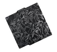 Feuille PER pour X1C/X1E/P1P Plaque de construction double face texturée Lit d'impression flexible en acier à ressort pour imprimante PEI Spring Steel Sheet