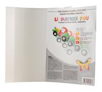 Feuille plastique fou transparent 20x26 - pochette de 7 Transparent