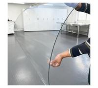 Feuille Plastique PC Transparente Isolante Imperméable, Revêtement de Toiture, Toiture Résistante aux UV Pluie, Pour Terrasses, Toitures(0.8x8m/2.62x26.24ft)