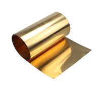 Feuille plate 1 pièce C17200 Bande de bronzage 0,08 à,2 mm d'épaisseur cuivre expérimentale Papier aluminium 200 x Matériaux carrés (Taille :,3 mm)(0.5x200x200mm)