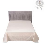 Feuille plate de mise à la terre 5 % fibre d'argent pure feuille de terre conductrice avec 5 mètres de fil de mise à la terre drap de lit pour un meilleur sommeil