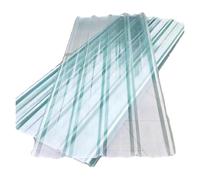 Feuille Polycarbonate épaisseur 1mm Feuille Toit en Plastique Transparent | Pour Vérandas, Jardins en Plein Air, Abris de Voiture(3.28x19.68ft/1x6m)