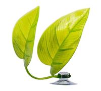 Feuille Repos Betta - Hamac Simulé pour Aquarium, Décoration Murale À Ventouse pour Combattant, De Réservoir pour Flet | Perchoir pour Guppy Poisson d'eau Douce