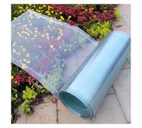 Feuille Solide en Fibre de Verre de 0.8mm Panneaux d'éclairage Naturel de Toiture pour Toits de Hangars, Pare-Soleil, Treillis, Agriculture, Jardins(0.7x4m)