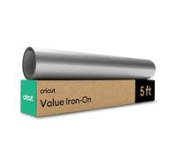 Feuille thermocollante Value Cricut - Argent - 30,5 cm x 152,4 cm