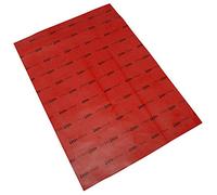 FEUILLE TOILE DE MEMBRANE CYCLO ADAPTABLE SOLEX ROUGE (210x300 mm) SELECTION P2R-