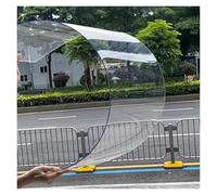 Feuille Toiture Polycarbonate Haute Transmission Lumineuse Panneau Durable PC Plaque Remplacement Auvents, Garages(0.6x3m/1.97x9.84ft)