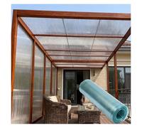 Feuille Transparente Isolante Imperméable Feuilles Fibre Verre Panneaux Lumière Naturelle Serre pour UV, Pluie, Neige, Serres, Abris Jardin(1.2x9m/3.94x29.52ft)