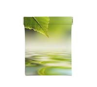 Feuille Verte se reflétant dans l'eau de la rivière, Sac de Rangement pour Femmes, Portefeuille supérieur à Presser, Petit Porte-Monnaie, Pochette de Changement