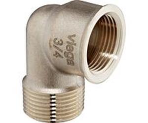 feuille Viega 264024 R 2000 /2 x Rp 2000 /2, 90 degrés, bronze