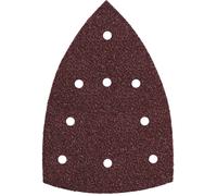 Metabo Feuilles abrasives adhésives 100 x 150 mm P180 9 trous Fixation Velcro (SMA) #635210000