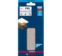 Feuilles abrasives BOSCH EXPERT rectangulaire bois et peinture net M480 - 80X133mm - 2608900734