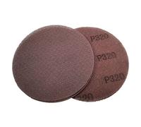 Feuilles abrasives en maille, Disques de papier verre auto-adhésifs à mailles for ponçage sec, grain 80-800, 12,5-15 cm (paquet 50)(240grit 50pcs,5 inch 125mm)