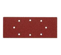 Feuilles abrasives p-100 93x230 5 pièces / avec 8 trous / 08540 VOREL