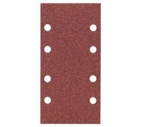 Papier abrasif pour ponceuse vibrante avec bande auto-agrippante, perforé Bosch Accessories 2608605303 Grain 60 (L x l) 185 mm