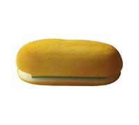 Feuilles adhésives mignonnes - autocollants avec dessins animés de nourriture | Carnets autocollants pour aliments nouveauté | Cahiers sandwich | Cahiers adhésifs Yummy Burger | Bloc-notes drôle