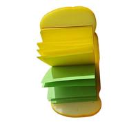 Feuilles adhésives mignonnes - autocollants avec dessins animés de nourriture | Carnets autocollants pour aliments nouveauté | Cahiers sandwich | Cahiers adhésifs Yummy Burger | Bloc-notes drôle