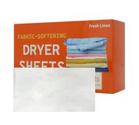 Feuilles Adoucissantes,120 Pièces Feuilles Détergentes Parfumées pour Vêtements - Tablettes de Lissage du Tissu | Pour Dortoir Appartement Salle de Bain Ménage Lessive Lave-Linge Sèche-Linge