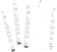 Feuilles avec étiquettes enfichables (l x H) 297 mm x 74 mm 40 pc(s)
