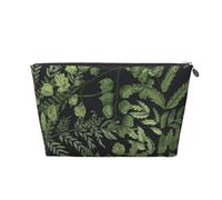 Feuilles Botaniques, Trousse de Toilette Trousse de Maquillage Sac à cosmétiques Trousse de Toilette de Voyage Portable