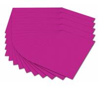 Feuilles cartonnées Folia 300 g/m², Format A4, noir, Carton, Rose (23), 50 Bogen
