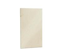 Feuilles circulaires carrées transparentes du bouclier thermique 0.02-0.2mm de mica(28x45x0.07mm)
