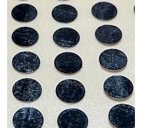 Feuilles circulaires de ruban conducteur en carbone double face for microscopie électronique SEM - Paquet de 40(Dia: 25mm)