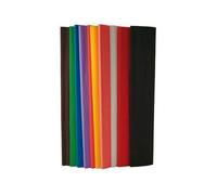 Clairefontaine Papier crépon Supérieur 2,50 x 0,50 m Assorti – Paquet de 10