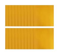 Feuilles d'Aluminium pour Artisanat - Lot de 20 Lames Épaisses à Double Face, pour Repoussé du Métal (Metal Tooling), Gaufrage, Peinture, Gravure, Décoration, Projets DIY et Emballage Alimentaire