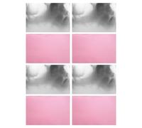 Feuilles D'aluminium Pour Embossage - 8 Pièces Metal A Repousser Argenté Rose Kit Double Face 20x30cm 0.07mm D'Épaisseur - Feuilles De Papier D'aluminium Pour Artistiques Réparation Statues Maison