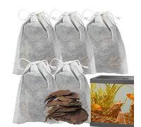 Feuilles d'amande pour aquarium | Conditionneur d'eau Betta | Les feuilles de catappa de poisson bêta créent l'environnement de la forêt tropicale, réduisent le de votre aquarium et le stress des