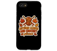Feuilles d'automne et Crochet Please Crocheting Fall Lover Citation Coque pour iPhone SE (2020) / 7/8