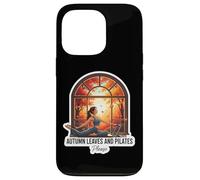 Feuilles d'automne et Pilates Please Fall Lover Instructor Citation Coque pour iPhone 13 Pro