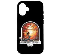 Feuilles d'automne et Pilates Please Fall Lover Instructor Citation Coque pour iPhone 16