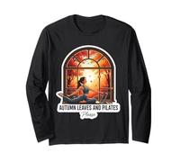 Feuilles d'automne et Pilates Please Fall Lover Instructor Citation Manche Longue