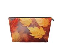Feuilles d'automne Qui Tombent sur la rivière (2), Trousse de Toilette Trousse de Maquillage Sac à cosmétiques Trousse de Toilette de Voyage Portable