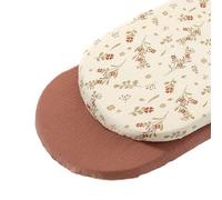 Feuilles De Berceau En Coton Essentiel 2 Pièces 2 Pièces Avec Des Bords Élastiques Complets Pour Une Feuille De Bassette Pour Bébé Ajusté Confortable