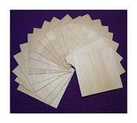 Feuilles De Bois De Balsa, AAA+ Feuilles De Bois De Balsa D'épaisseur 1 Mm 80 X 80/90 X 80/90 X 90 Mm Modèle En Bois De Balsa Pouvant Être Utilisé For Les Modèles Militaires DIY 25 Pièces ( Color : 80