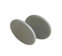 Feuilles de céramique circulaires en nitrure d'aluminium AIN Non poreuses, 2 pièces, for la conductivité thermique, la Dissipation thermique et l'isolation(26x1.0mm)
